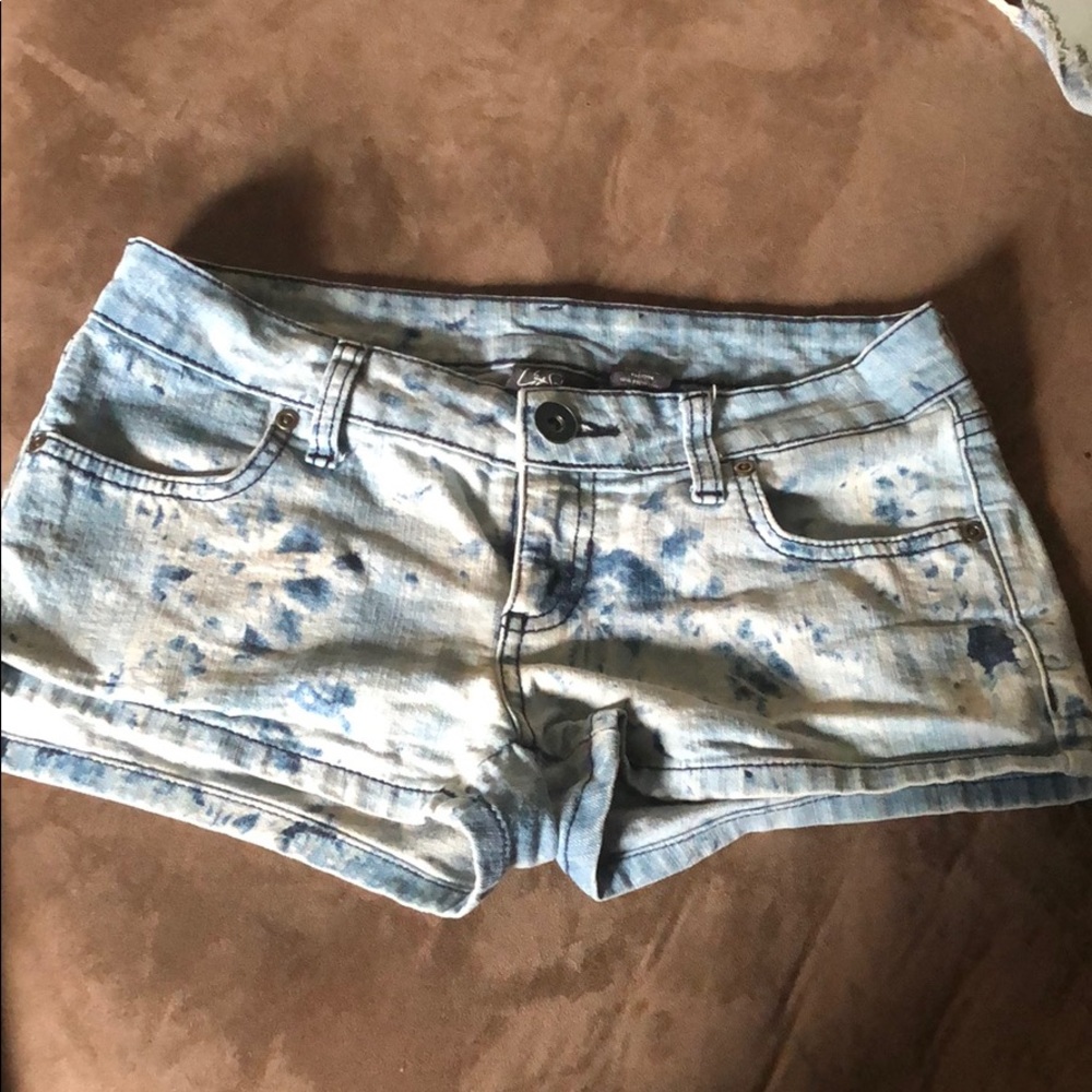 White wash Shorts